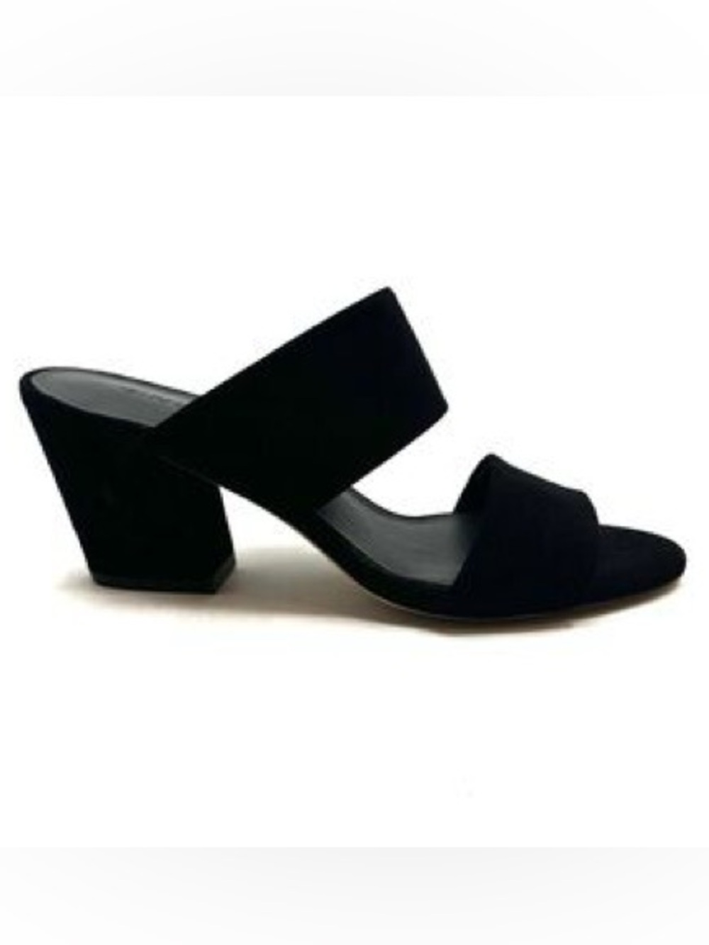 Vince Black Suede Slides  Sz 9.5